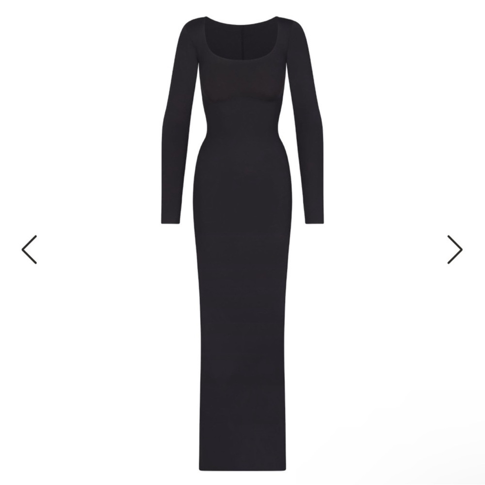 Skims body Black Long Sleeve Dress